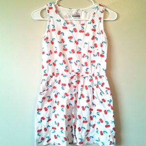 4/$20 Basic Editions cherry dress with pockets